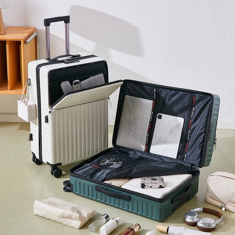 Valise Cabine Unisexe Compacte et Premium, 20 & 24 Pouces