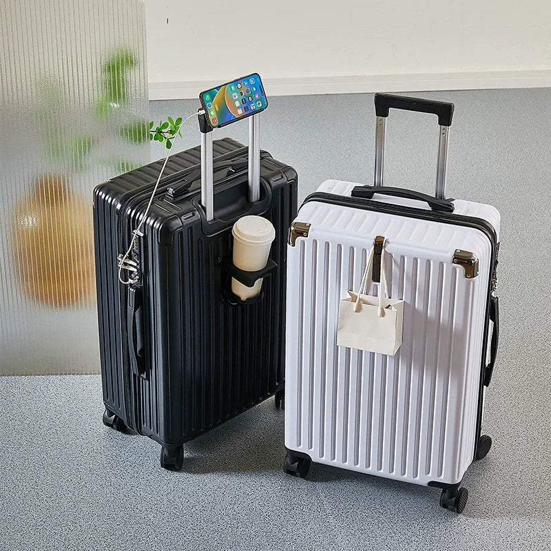 Valise Élégante 20 / 24 Pouces avec Serrure à Combinaison