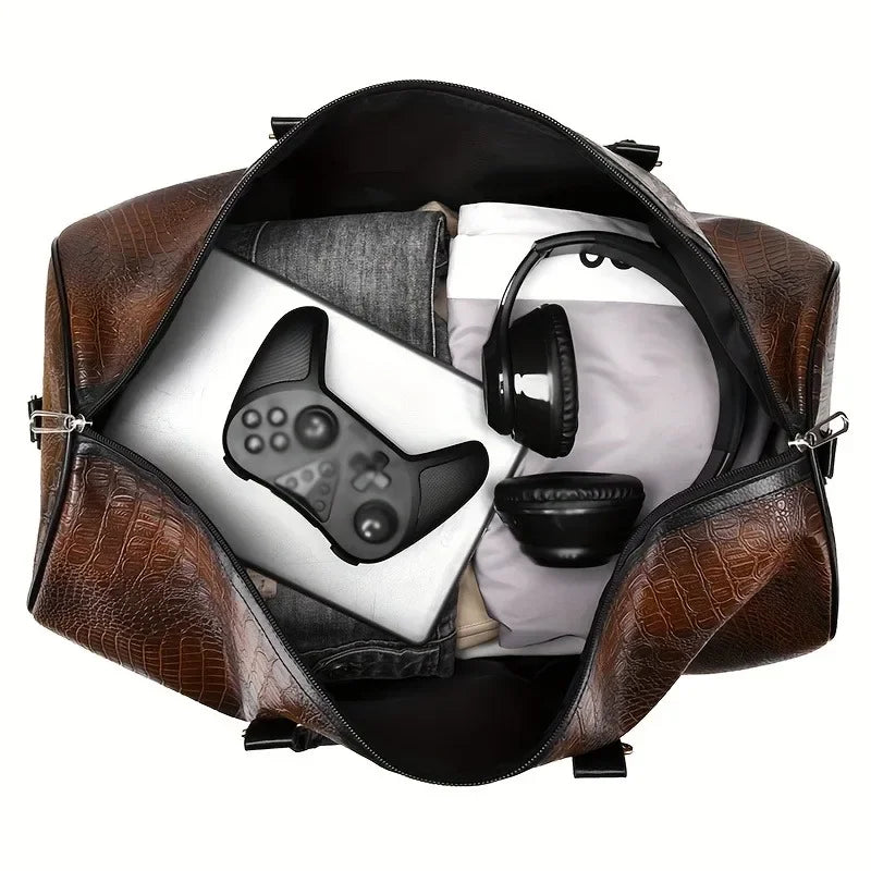 Sac de Voyage Vintage Haut de Gamme, Unisexe et Polyvalent