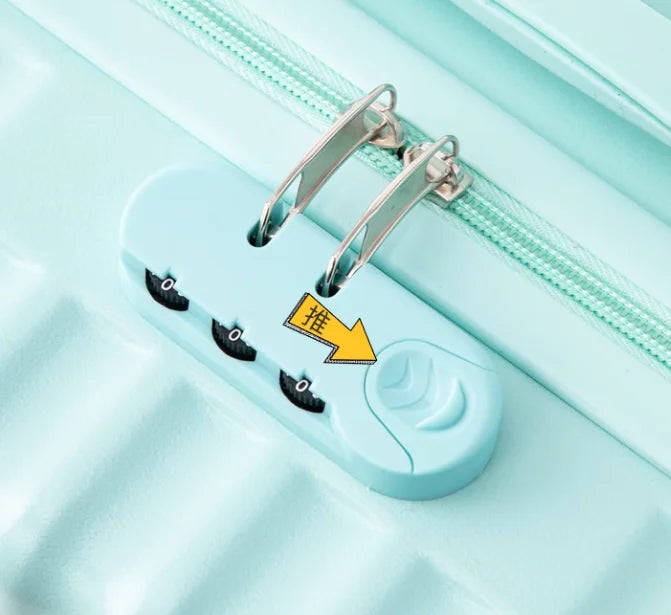 Valise Cabine Ultra Légère et Design avec Porte-Gobelet et Support Téléphone