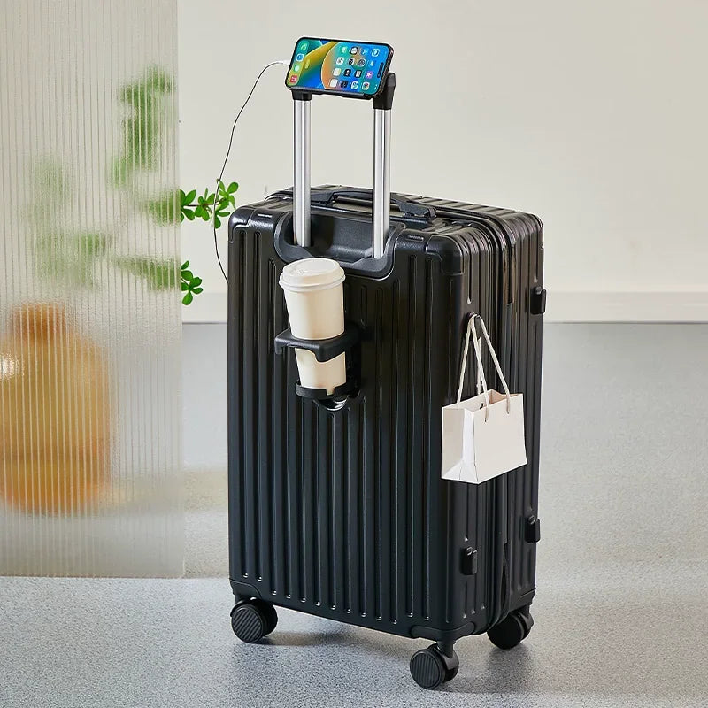 Valise Élégante 20 / 24 Pouces avec Serrure à Combinaison