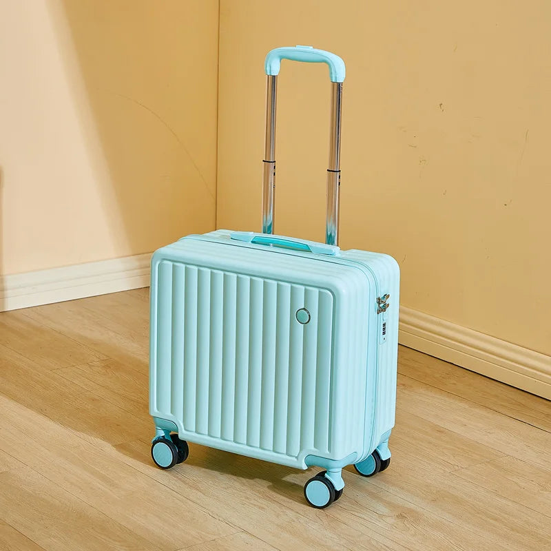 Valise Cabine Légère et Élégante avec Serrure à Code et Roues Silencieuses