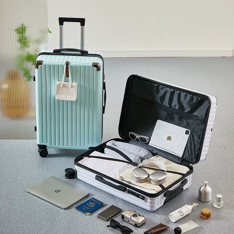 Valise Élégante 20 / 24 Pouces avec Serrure à Combinaison