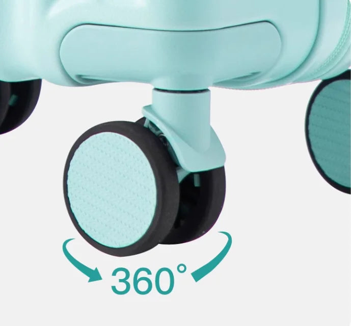 Valise Cabine Ultra Légère et Design avec Porte-Gobelet et Support Téléphone